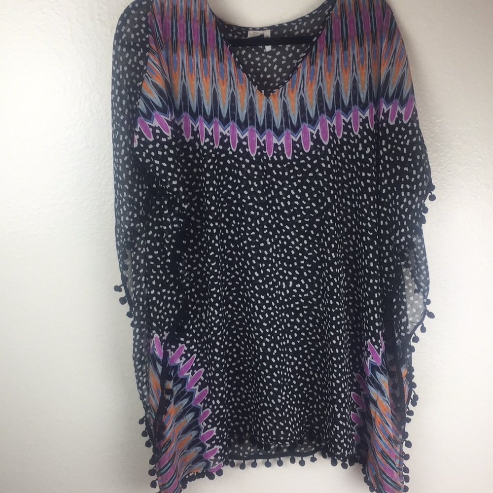 NWT Womens Beach CoverUp Macy's Bar III Size Small